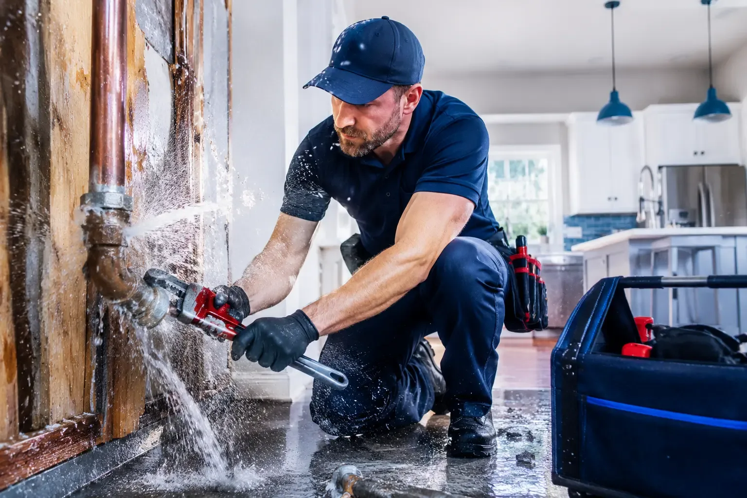 Local emergency pipe repair professionals in Linn, WV